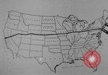 Image of animated map United States USA, 1924, second 17 stock footage video 65675051107
