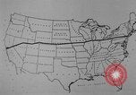 Image of animated map United States USA, 1924, second 18 stock footage video 65675051107