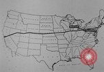 Image of animated map United States USA, 1924, second 25 stock footage video 65675051107