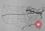 Image of animated map United States USA, 1924, second 30 stock footage video 65675051107