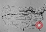 Image of animated map United States USA, 1924, second 31 stock footage video 65675051107