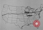 Image of animated map United States USA, 1924, second 37 stock footage video 65675051107