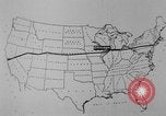Image of animated map United States USA, 1924, second 39 stock footage video 65675051107