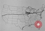 Image of animated map United States USA, 1924, second 40 stock footage video 65675051107