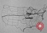 Image of animated map United States USA, 1924, second 42 stock footage video 65675051107