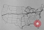 Image of animated map United States USA, 1924, second 47 stock footage video 65675051107