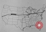 Image of animated map United States USA, 1924, second 48 stock footage video 65675051107