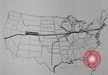 Image of animated map United States USA, 1924, second 50 stock footage video 65675051107