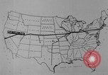 Image of animated map United States USA, 1924, second 55 stock footage video 65675051107