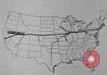 Image of animated map United States USA, 1924, second 56 stock footage video 65675051107