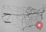 Image of animated map United States USA, 1924, second 58 stock footage video 65675051107