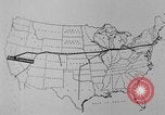 Image of animated map United States USA, 1924, second 60 stock footage video 65675051107