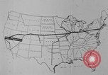 Image of animated map United States USA, 1924, second 62 stock footage video 65675051107