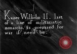 Image of Kaiser Wilhelm II Germany, 1914, second 16 stock footage video 65675051115
