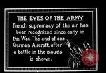 Image of French aircraft attacks German airplane France, 1916, second 4 stock footage video 65675051127