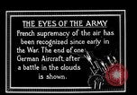 Image of French aircraft attacks German airplane France, 1916, second 7 stock footage video 65675051127