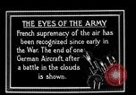 Image of French aircraft attacks German airplane France, 1916, second 8 stock footage video 65675051127