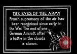 Image of French aircraft attacks German airplane France, 1916, second 12 stock footage video 65675051127