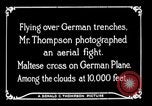 Image of French aircraft attacks German airplane France, 1916, second 20 stock footage video 65675051127