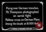Image of French aircraft attacks German airplane France, 1916, second 35 stock footage video 65675051127