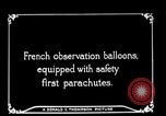 Image of safety parachute France, 1916, second 1 stock footage video 65675051128
