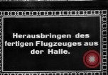 Image d'essai d'aéronefs Allemagne, 1918, de la seconde 1 séquences d'archives historiques vidéo 65675051131