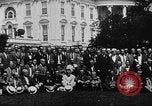 Immagine di Presidente Calvin Coolidge Washington DC USA, 1936, secondo 18 filmato di repertorio 65675051132