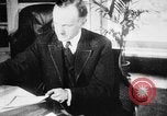 Immagine di Presidente Calvin Coolidge Washington DC USA, 1936, secondo 52 filmato di repertorio 65675051132