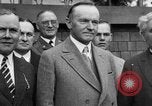 Immagine di Presidente Calvin Coolidge United States USA, 1926, secondo 18 filmato di repertorio 65675051139