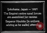 Image of Emperor Hirohito reviews Japanese Navy Yokohama Japan, 1927, second 8 stock footage video 65675051155