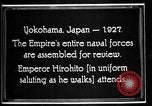 Image of Emperor Hirohito reviews Japanese Navy Yokohama Japan, 1927, second 12 stock footage video 65675051155