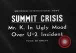 Image of Four Power Paris Summit Paris France, 1960, second 1 stock footage video 65675051176