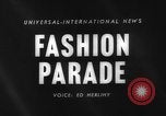 Image of fashion parade Milan Italy, 1960, second 3 stock footage video 65675051179