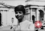 Image of fashion parade Milan Italy, 1960, second 37 stock footage video 65675051179