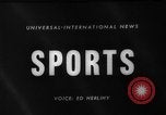 Standbild Johansson und Patterson Zug für den Boxsport rematch United States USA, 1960, aus Sekunde 1 historischem Filmmaterial Videoclip 65675051184