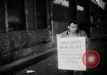 Image of ship picketing United States USA, 1960, second 19 stock footage video 65675051191
