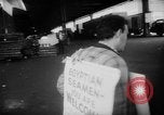 Image of ship picketing United States USA, 1960, second 23 stock footage video 65675051191