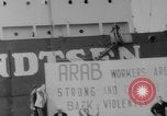 Image of ship picketing United States USA, 1960, second 53 stock footage video 65675051191