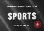 Image of athletes New York United States USA, 1960, second 1 stock footage video 65675051194