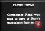 Image of A C Read United States USA, 1919, second 6 stock footage video 65675051257
