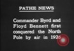Image of Floyd Bennett Arctic region, 1926, second 6 stock footage video 65675051259