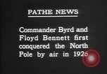 Image of Floyd Bennett Arctic region, 1926, second 7 stock footage video 65675051259