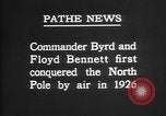 Image of Floyd Bennett Arctic region, 1926, second 8 stock footage video 65675051259