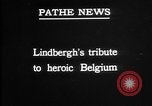 Image Charles Lindbergh l'Europe, 1927, de la seconde 4 séquences d'archives historiques vidéo 65675051261