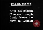 Image Charles Lindbergh l'Europe, 1927, de la seconde 21 séquences d'archives historiques vidéo 65675051261