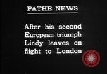 Image Charles Lindbergh l'Europe, 1927, de la seconde 22 séquences d'archives historiques vidéo 65675051261