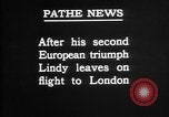 Image Charles Lindbergh l'Europe, 1927, de la seconde 23 séquences d'archives historiques vidéo 65675051261