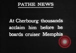Image Charles Lindbergh Paris France, 1927, de la seconde 26 séquences d'archives historiques vidéo 65675051262
