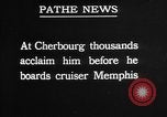 Image Charles Lindbergh Paris France, 1927, de la seconde 27 séquences d'archives historiques vidéo 65675051262