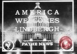 Image Charles Lindbergh Washington DC USA, 1927, de la seconde 10 séquences d'archives historiques vidéo 65675051263